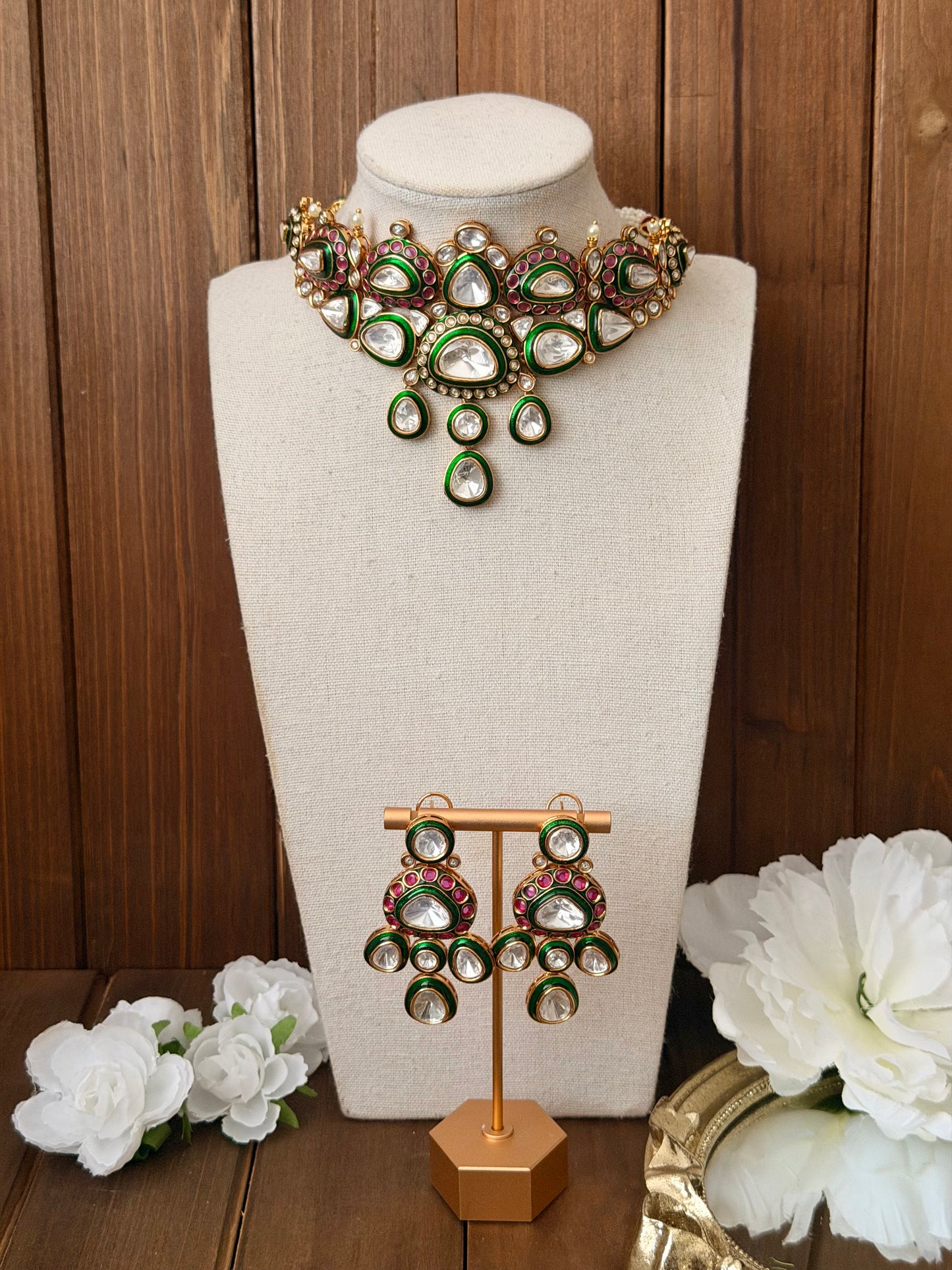 Uncut Polki Choker Set