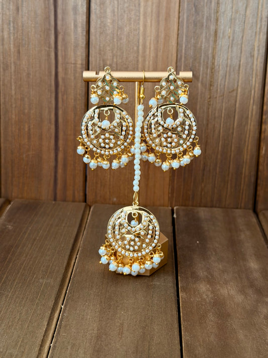 Jadau Tikka Set