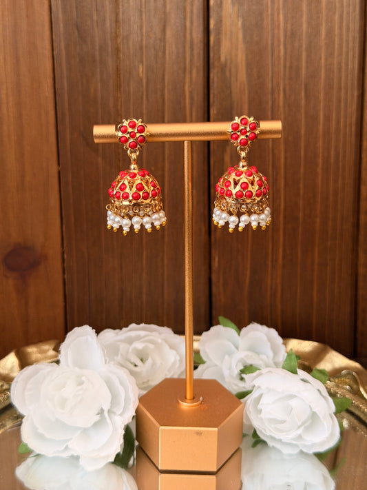 Impoun Pavazham Jhumkis