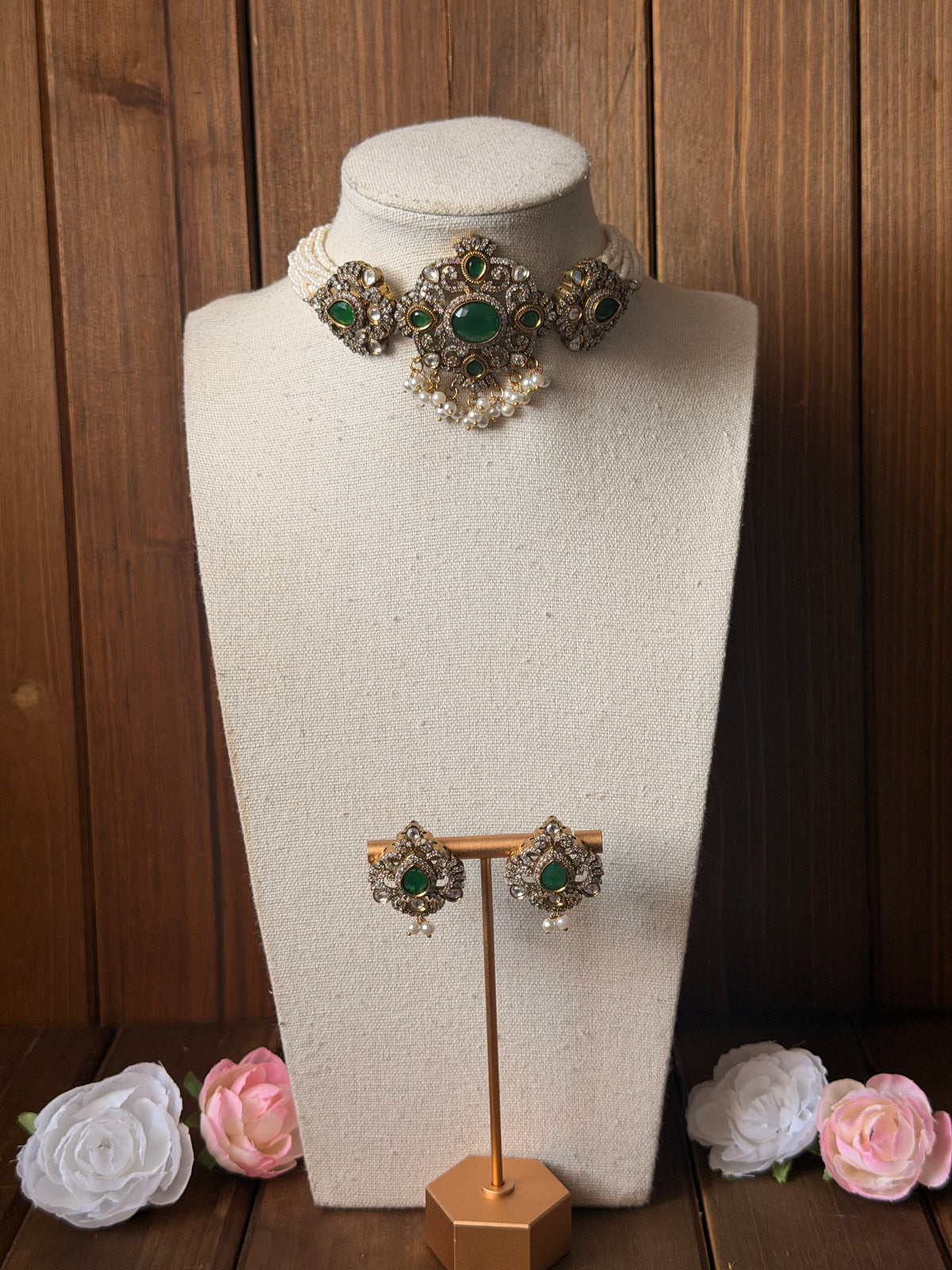 Uncut Polki Choker Set
