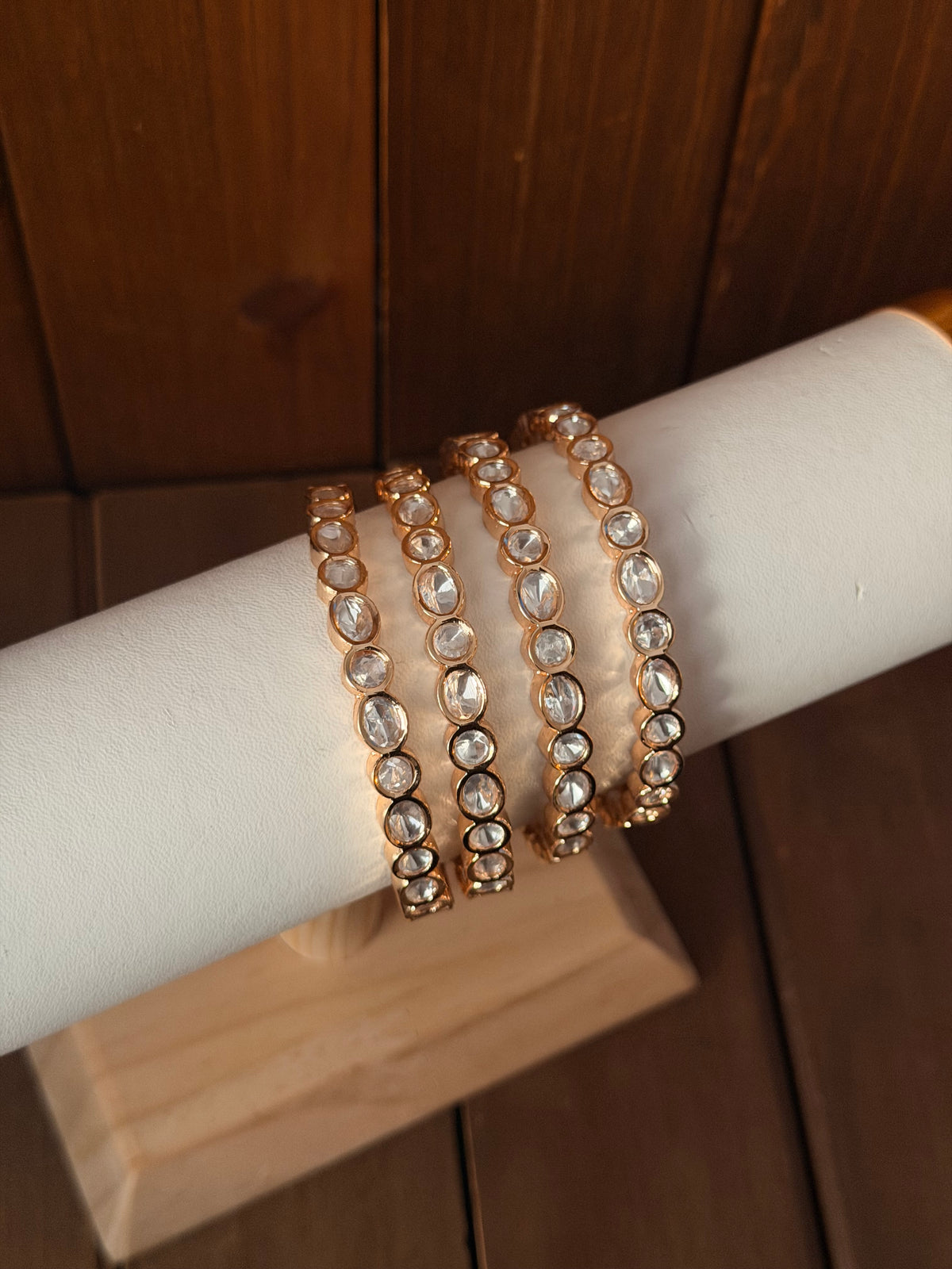 Moissanite bangles