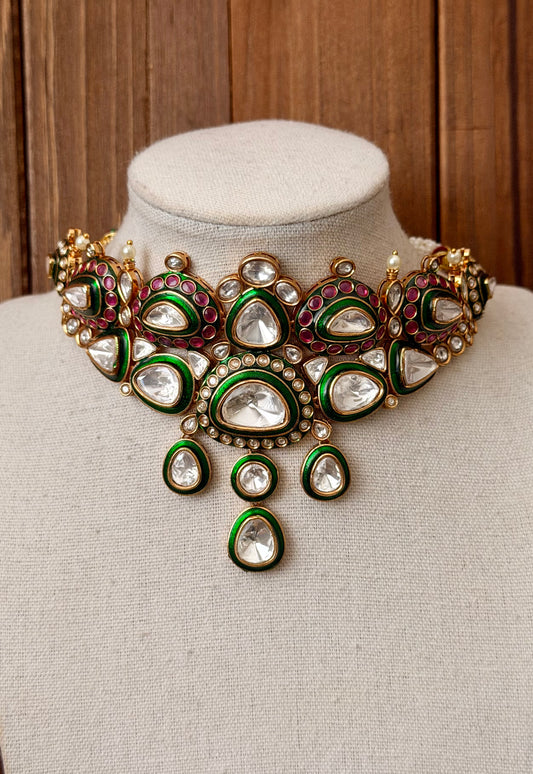 Uncut Polki Choker Set