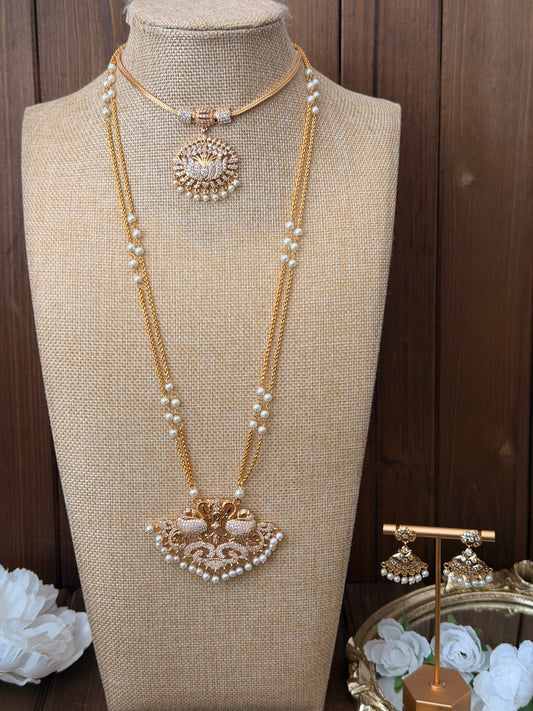 Impoun Pathakam Necklace Set