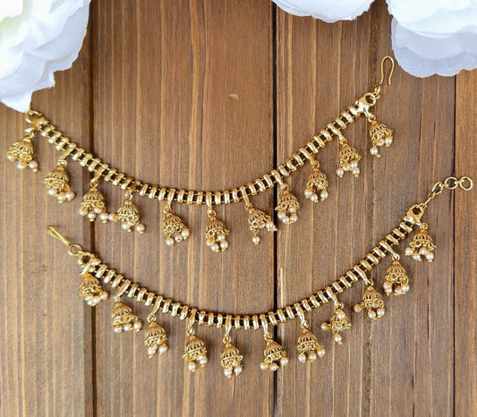 Hanging Pearl Ear Chain