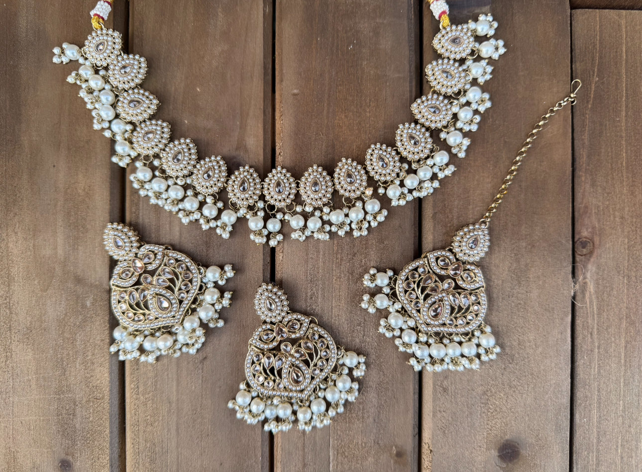 Polki Necklace Set