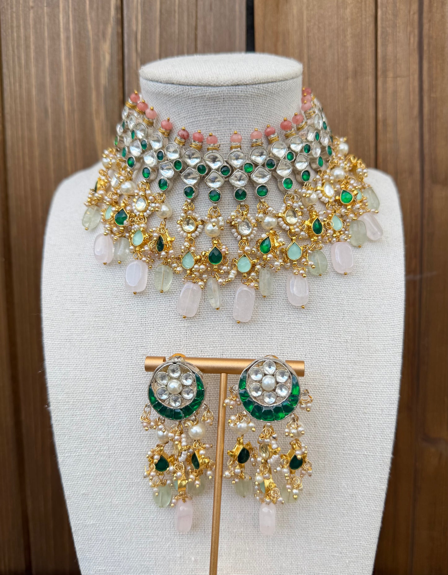 Statement Kundan Choker Set
