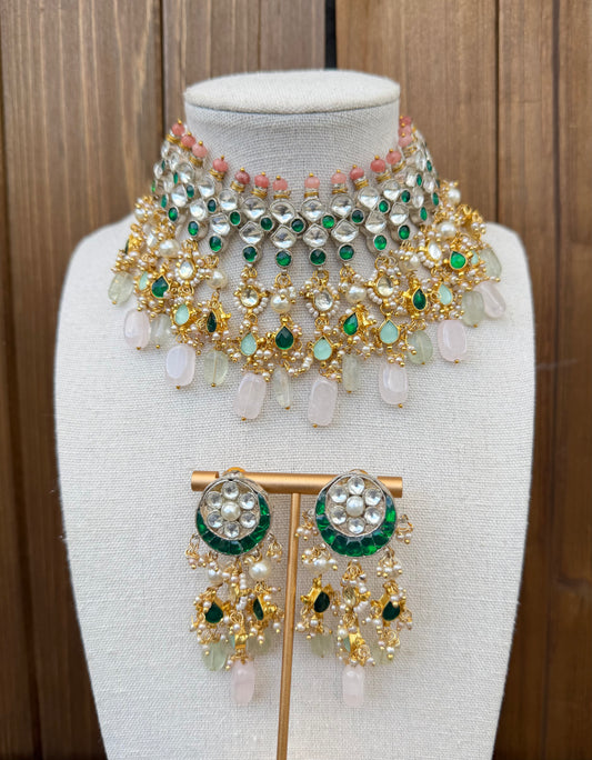 Statement Kundan Choker Set