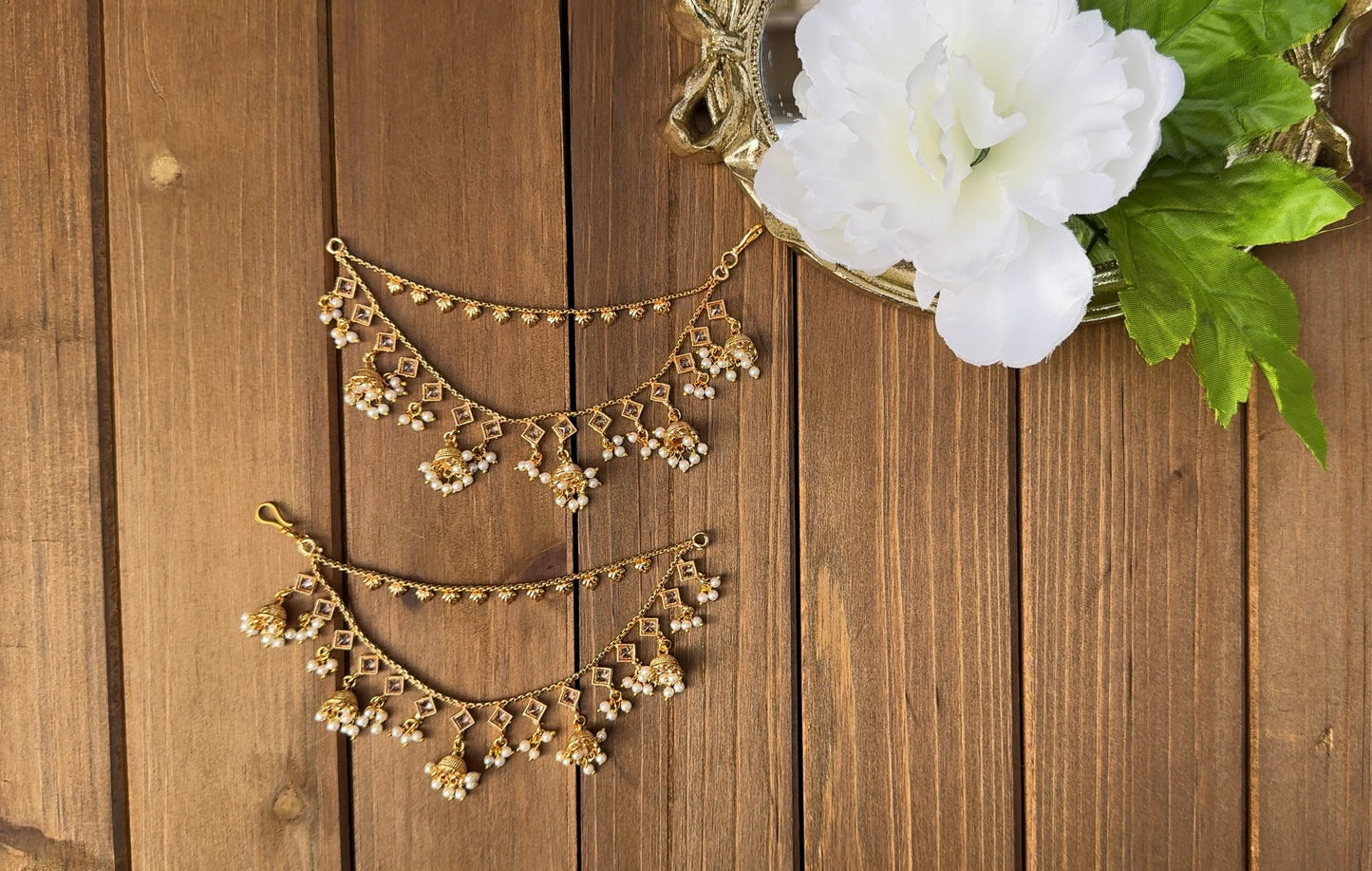 2 Layer Statement Ear Chain