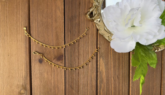 1 Layer Hanging Pearl Ear Chain