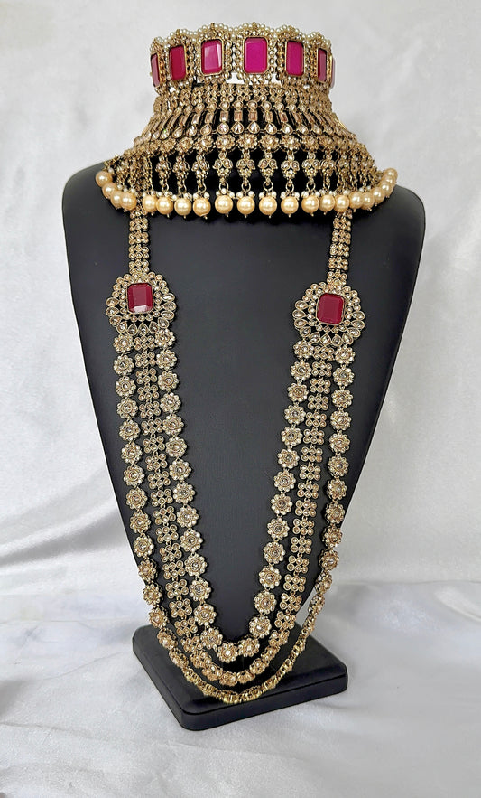 Ruby Bridal Set (New)