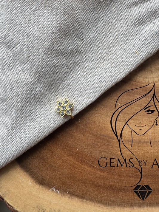 Flower Araku Nose Pin