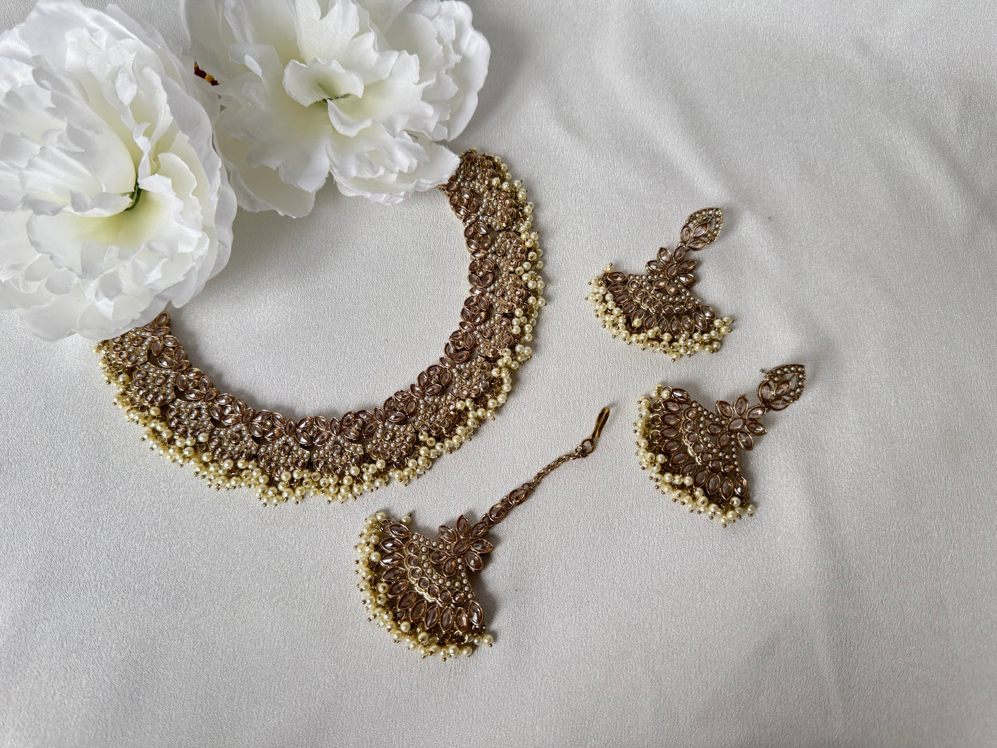 Polki Necklace Set