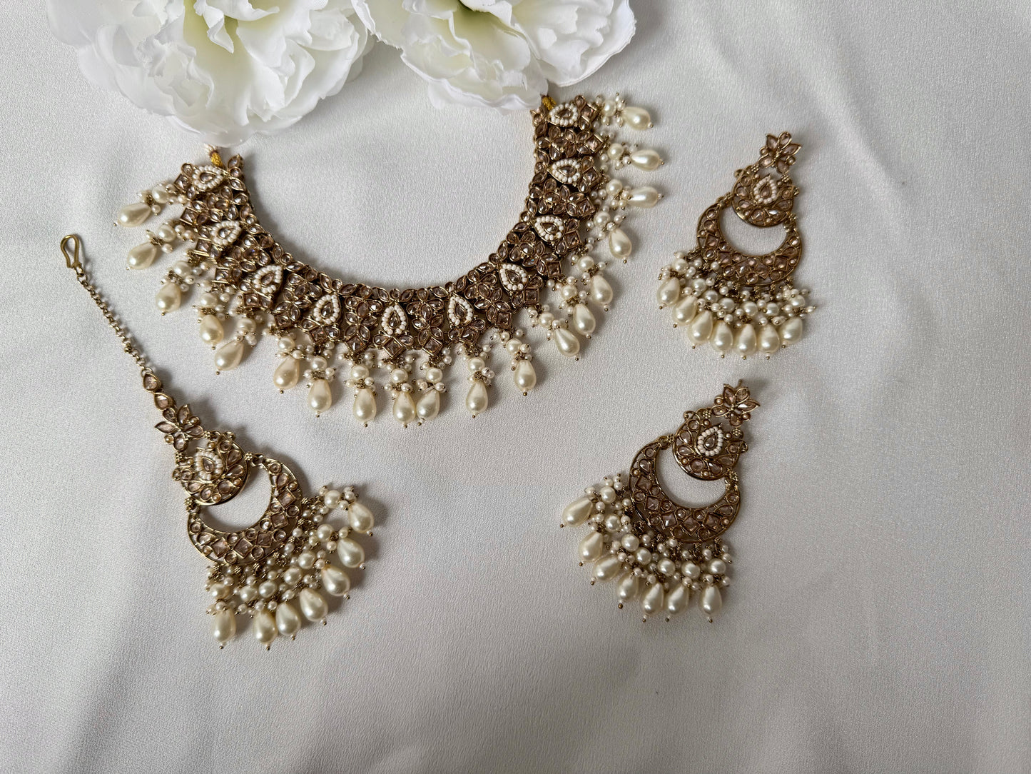 Polki Statement Necklace Set