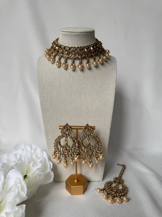 Polki Necklace Set