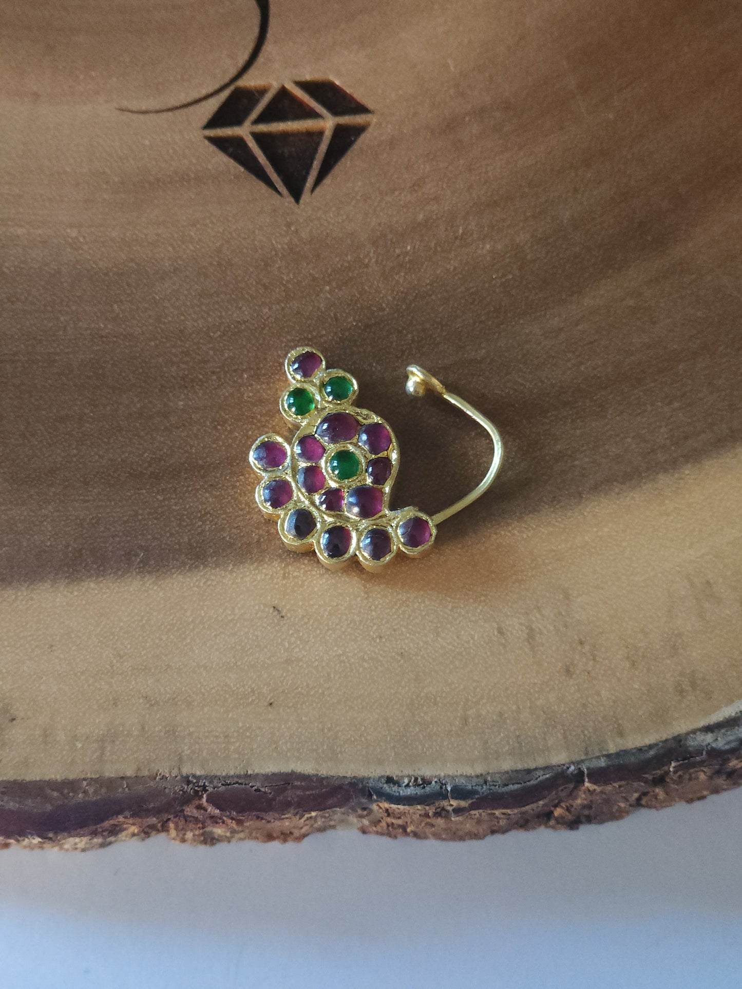 oversized araku nose ring