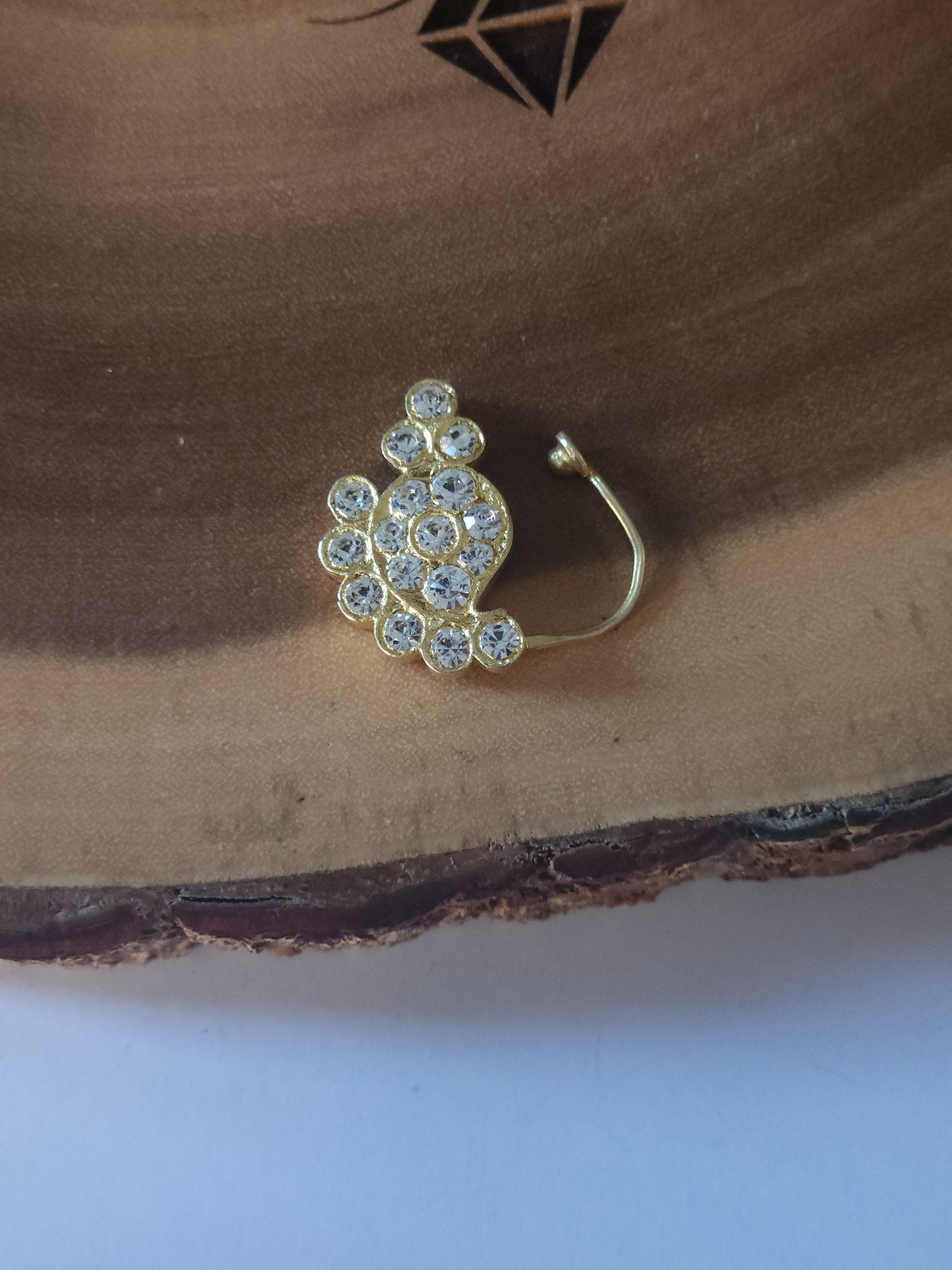 oversized araku nose ring