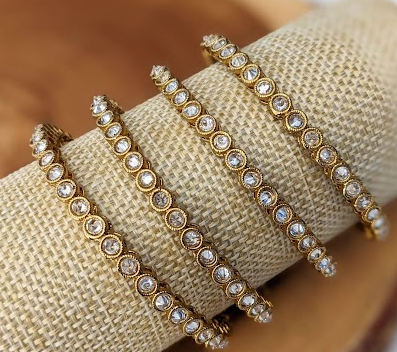 Polki Bangle Set III