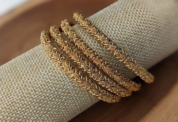 Antique Gold Bangles I