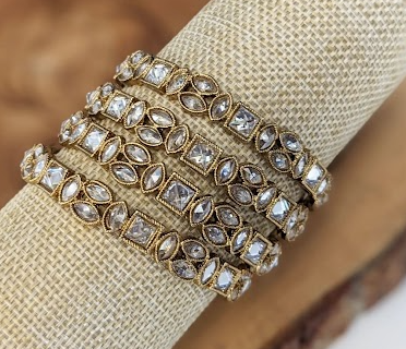 Polki Stone Bangles II