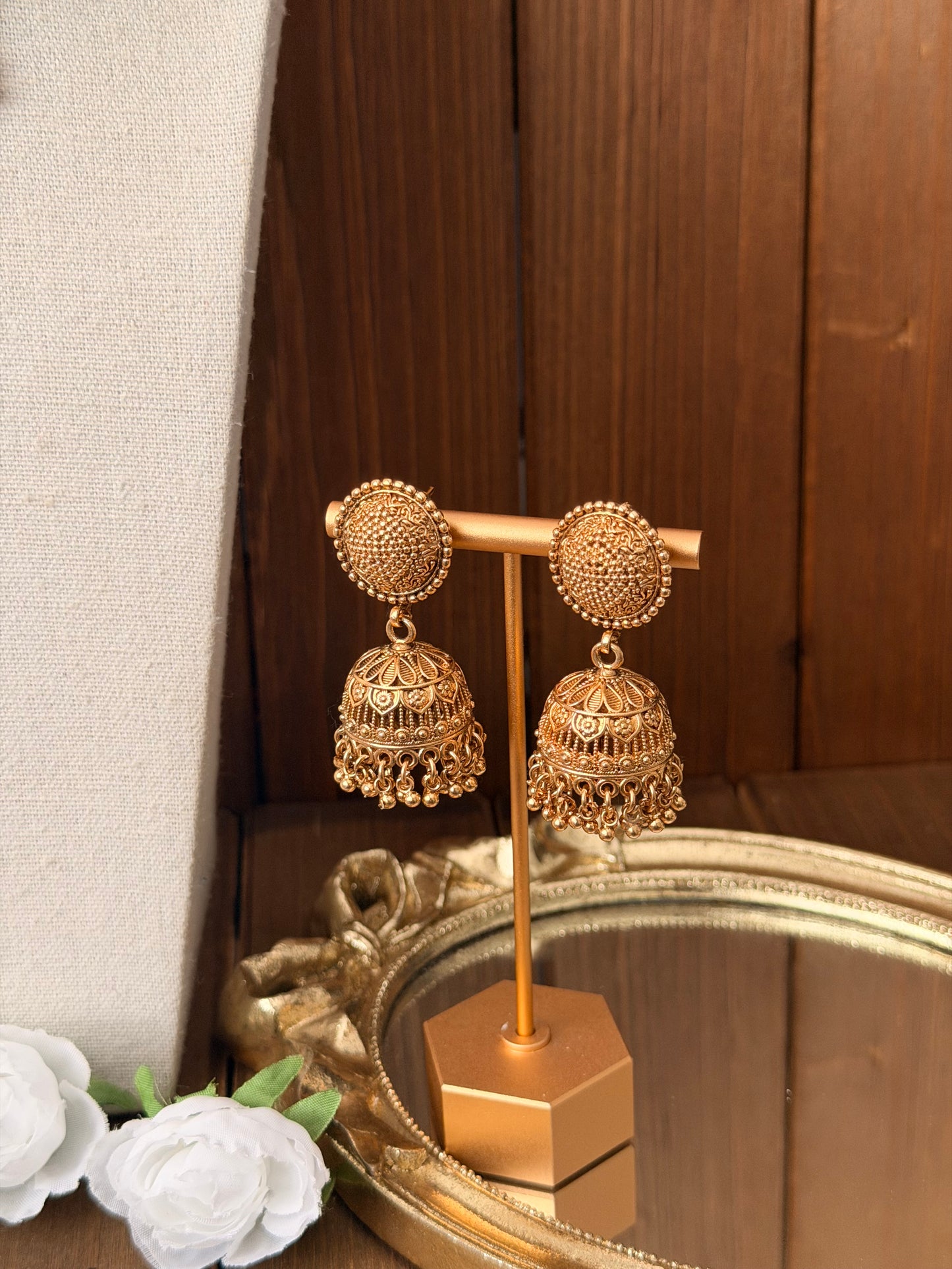 Gold plated choker set