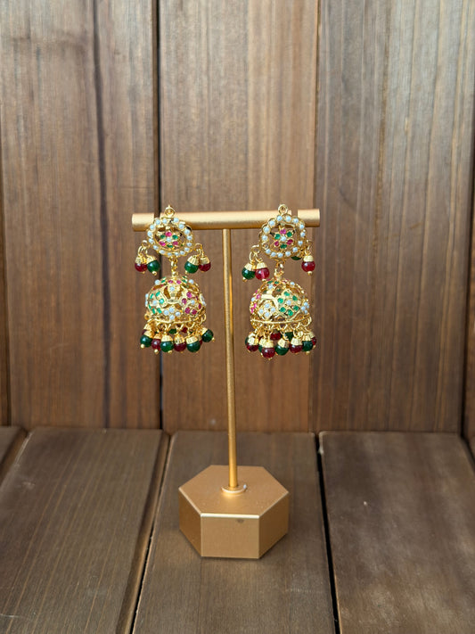 Jadau Jhumkas