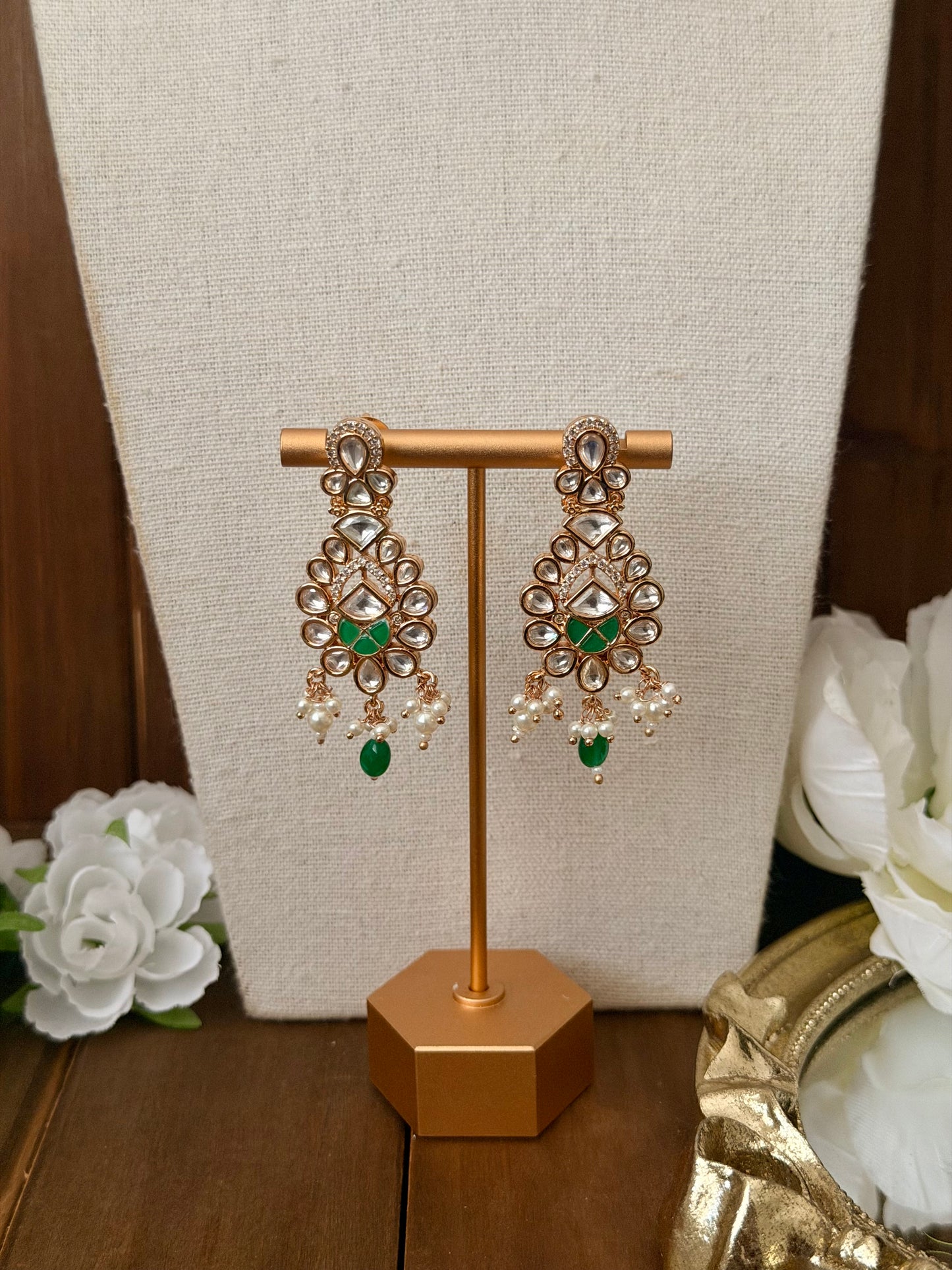 Uncut Polki Necklace Set
