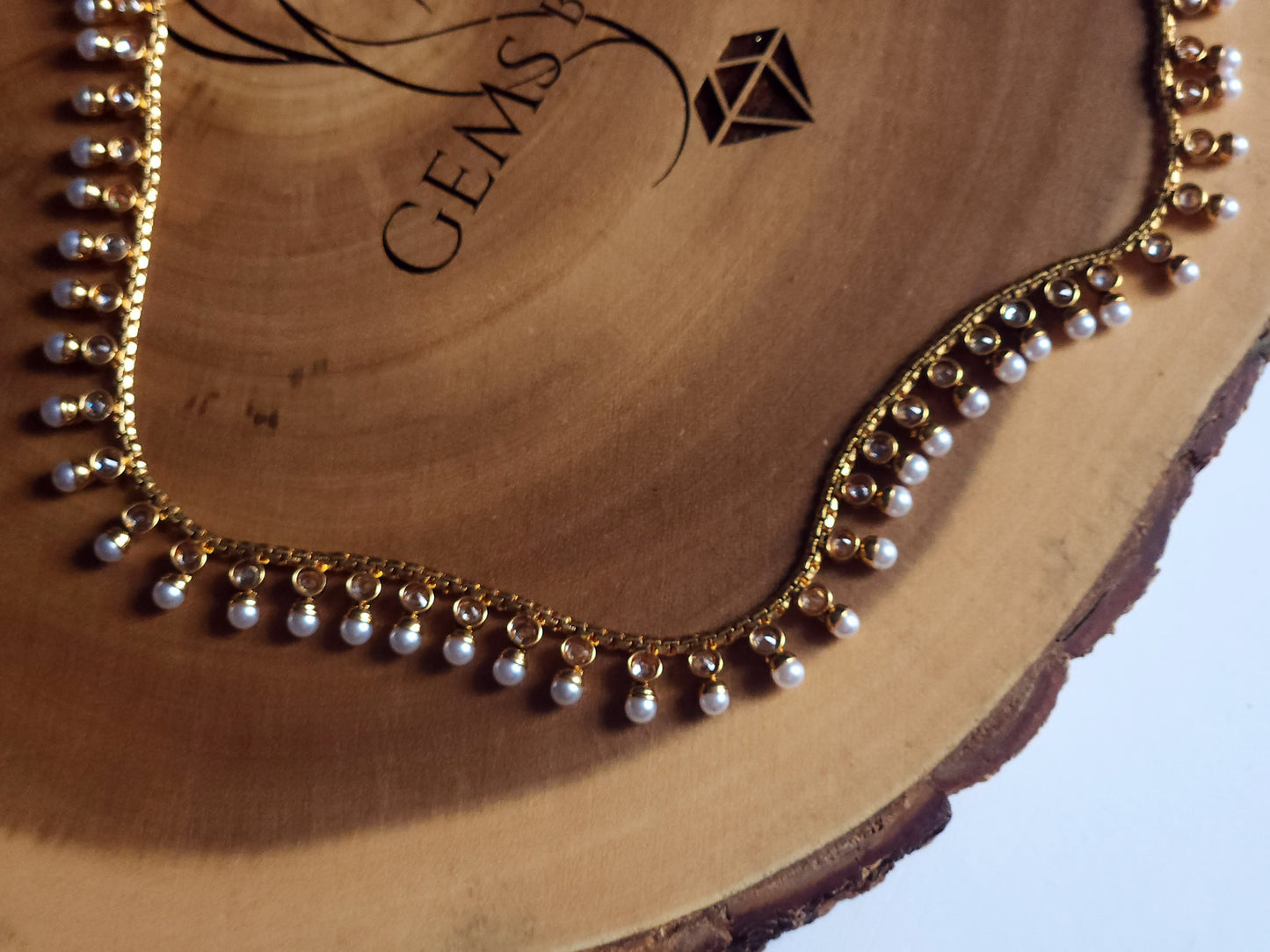 Simple Pearl drop waistchain