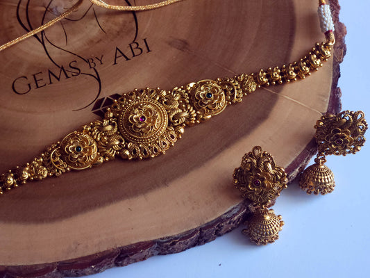 Rajdhwani finish choker set