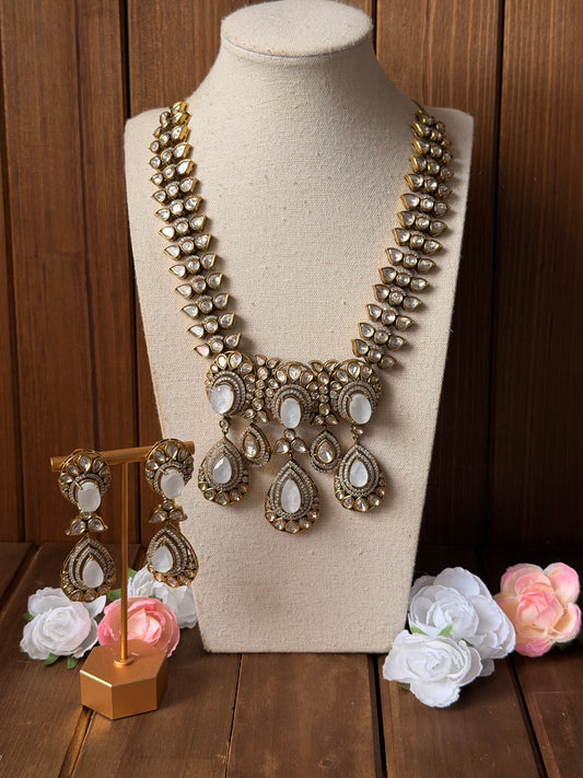 Victorian Long Statement Necklace Set