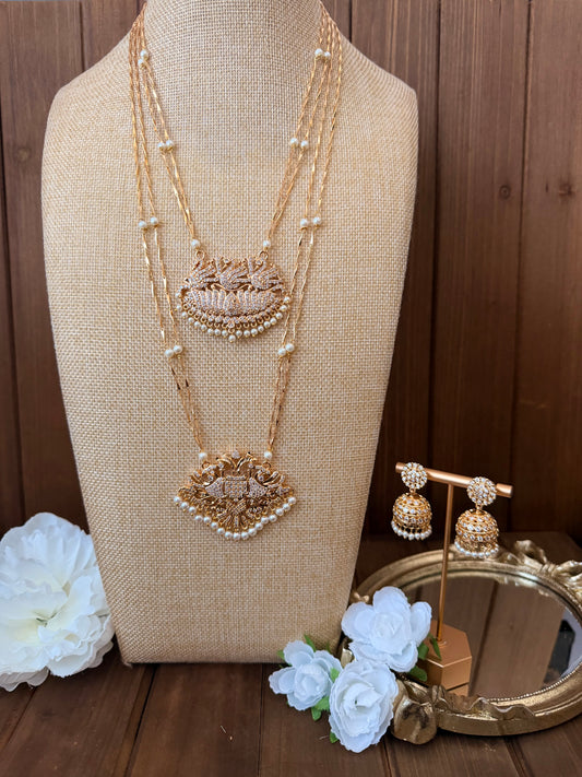 Maligai Mottu Pathakam Necklace Set