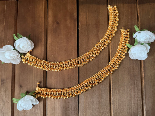 Micro plated anklets