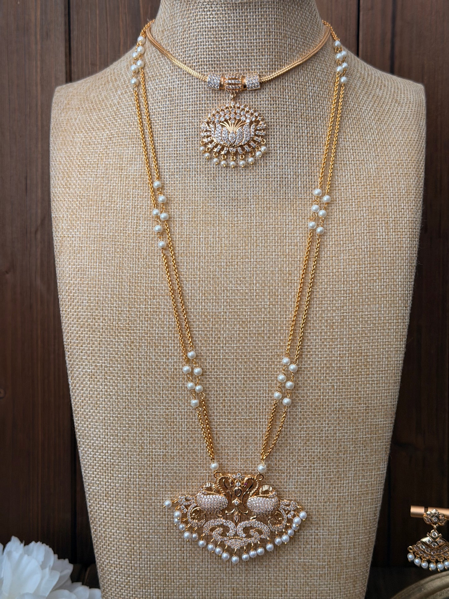 Impoun Pathakam Necklace Set
