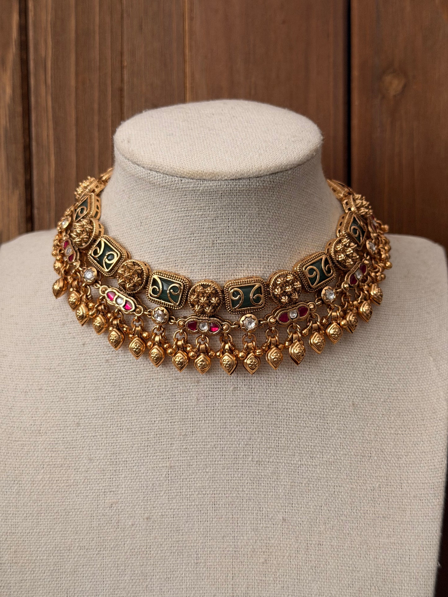 Rajwadi Necklace Set