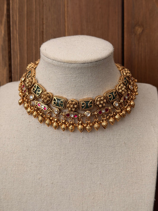 Rajwadi Necklace Set