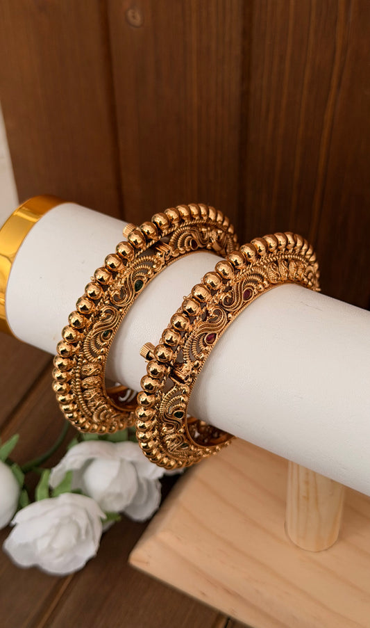 Statement antique bangles