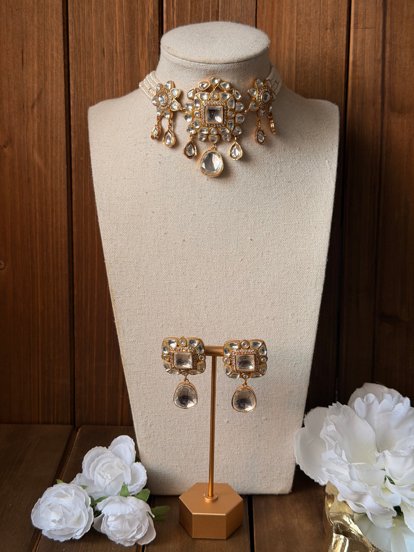 Uncut Polki Choker Set