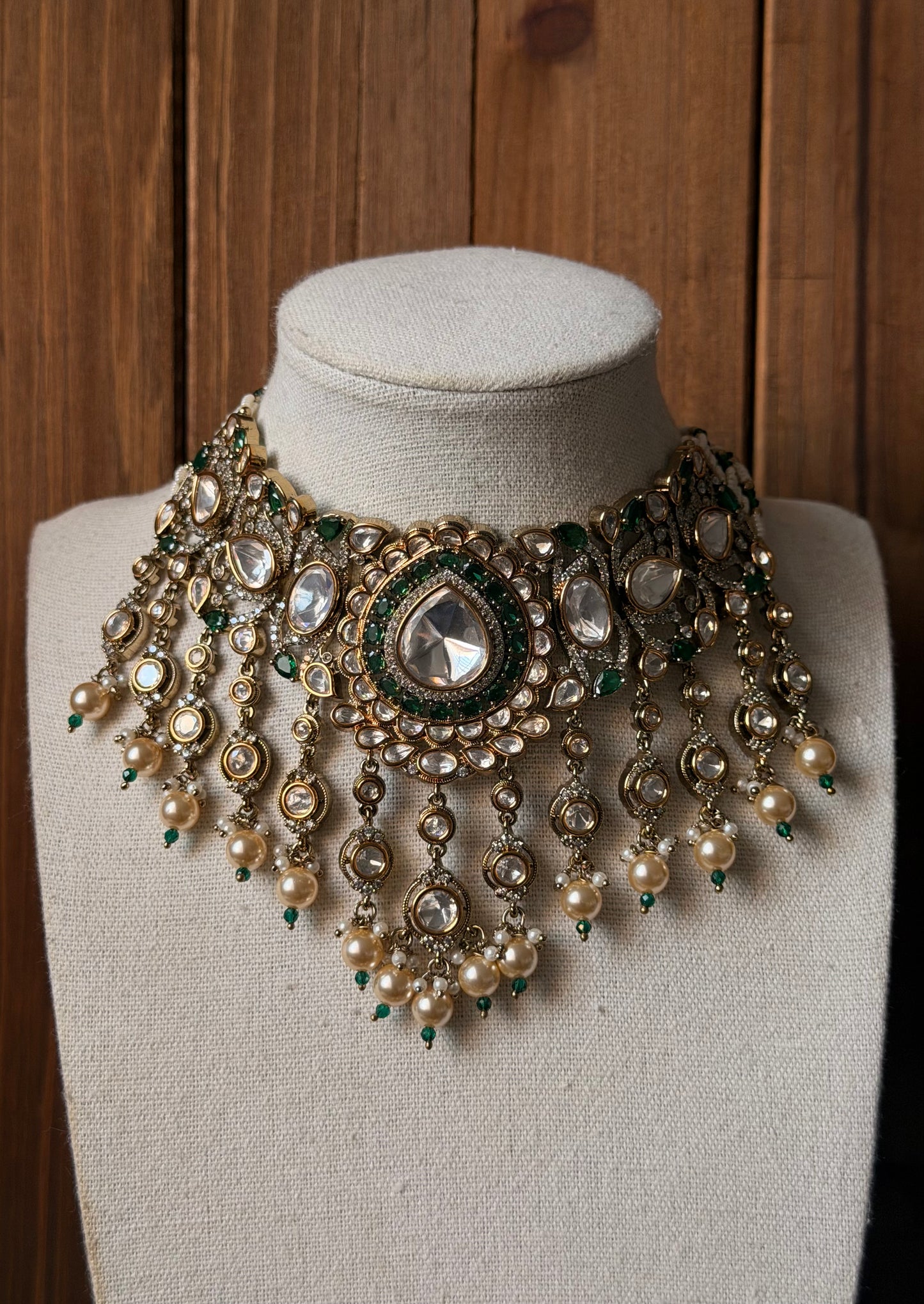 Uncut Polki Necklace Set