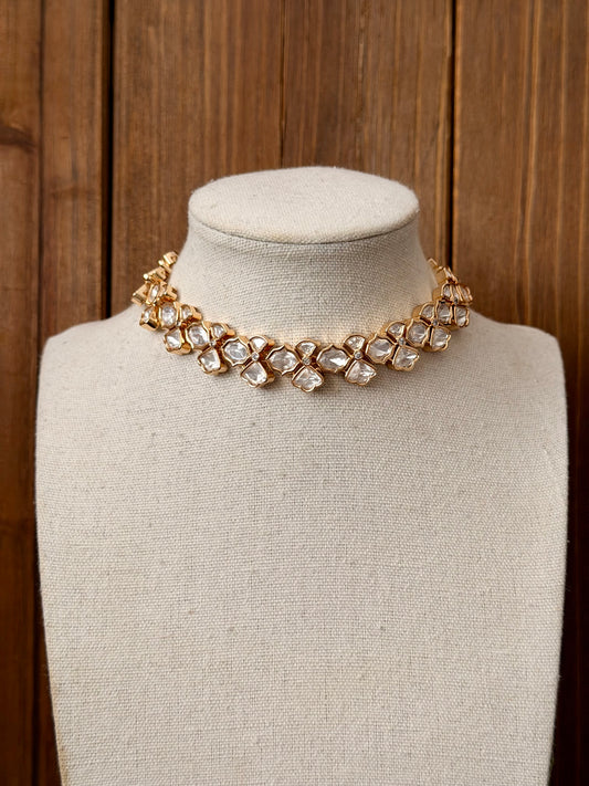 Uncut Polki Necklace Set