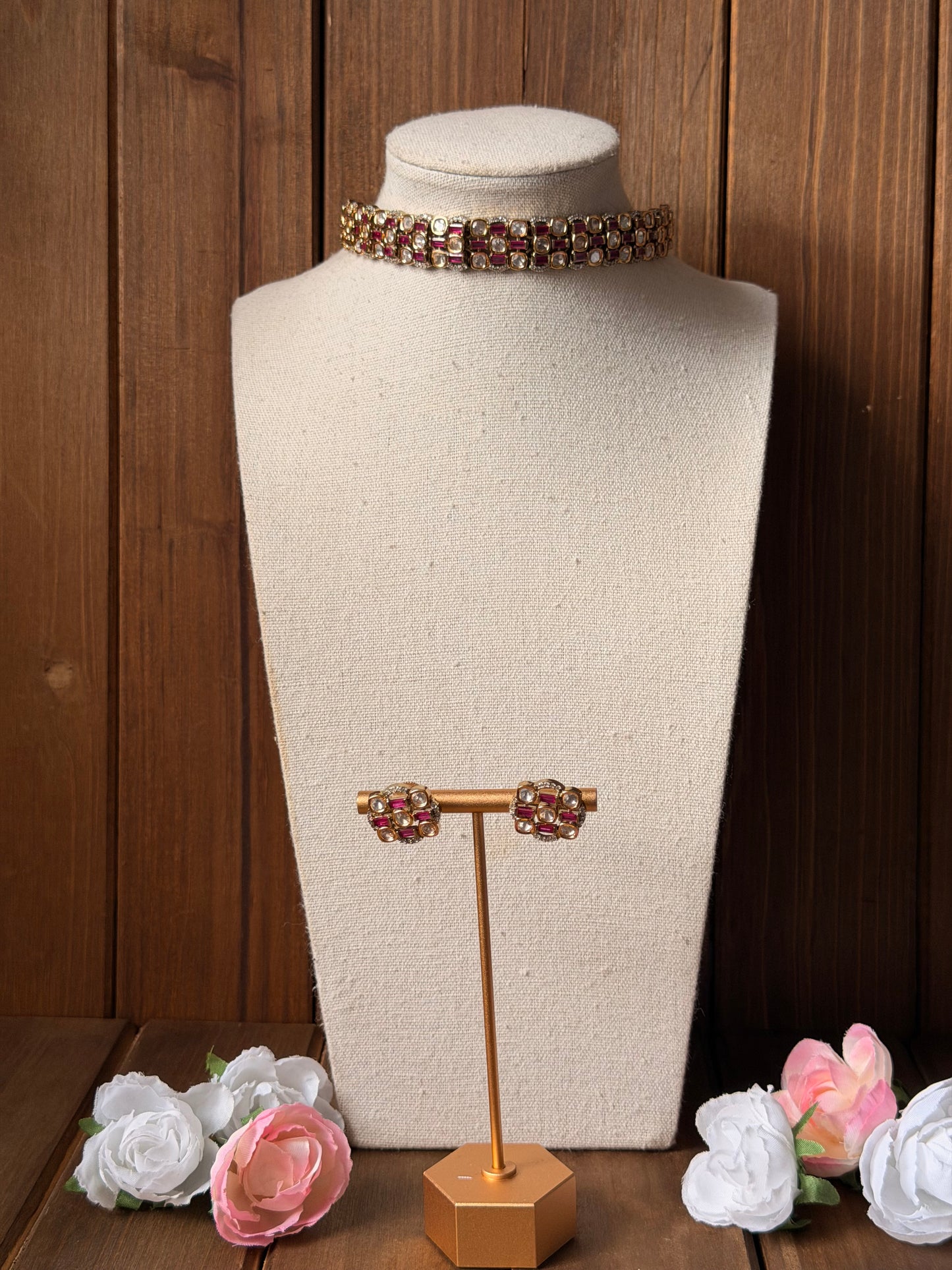 Uncut Polki Choker Set
