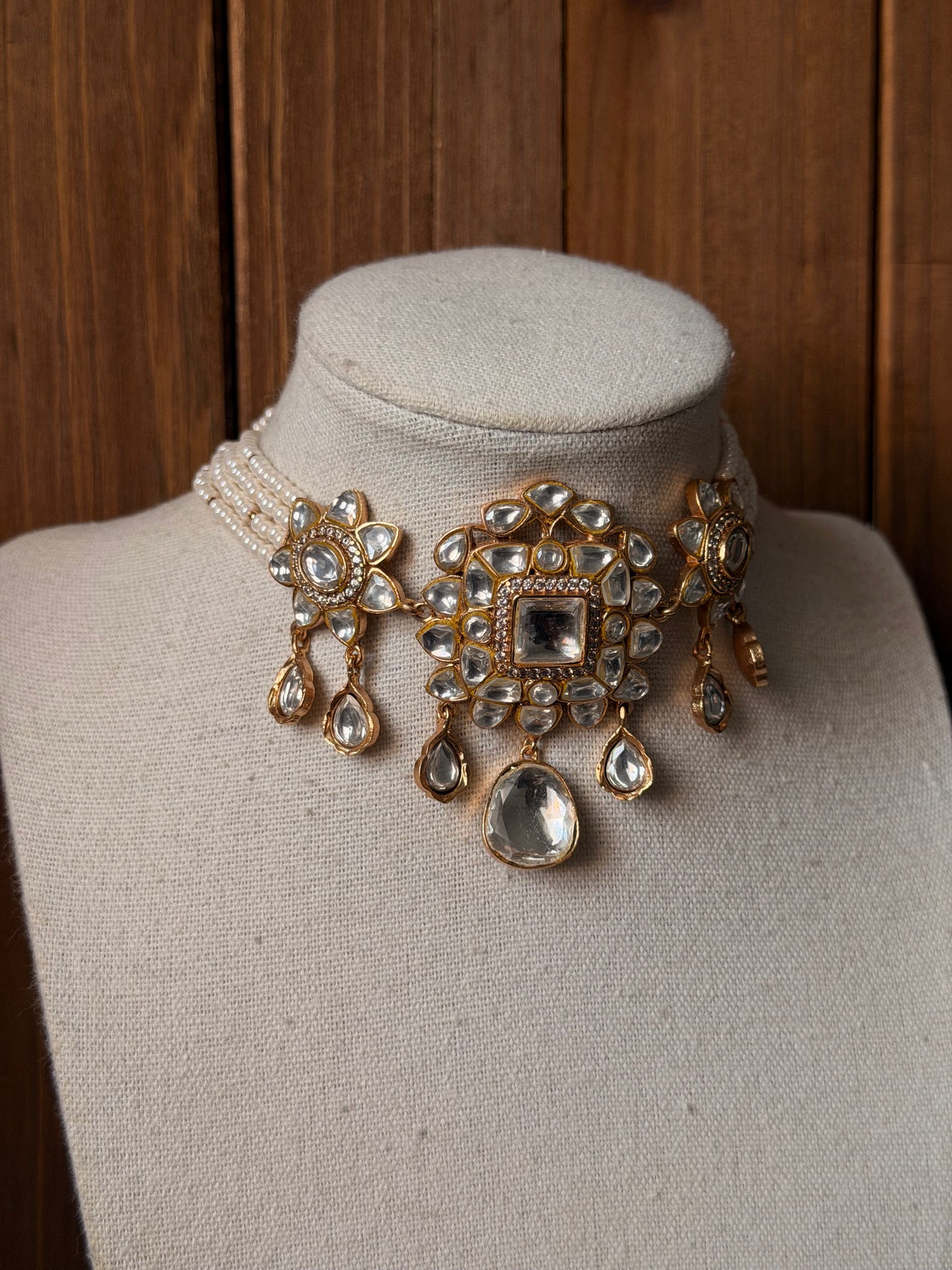 Uncut Polki Choker Set