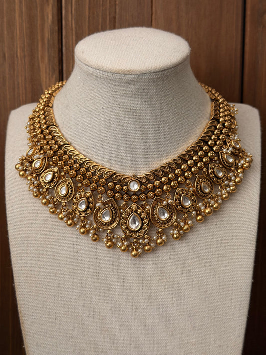 Gold Necklace Set