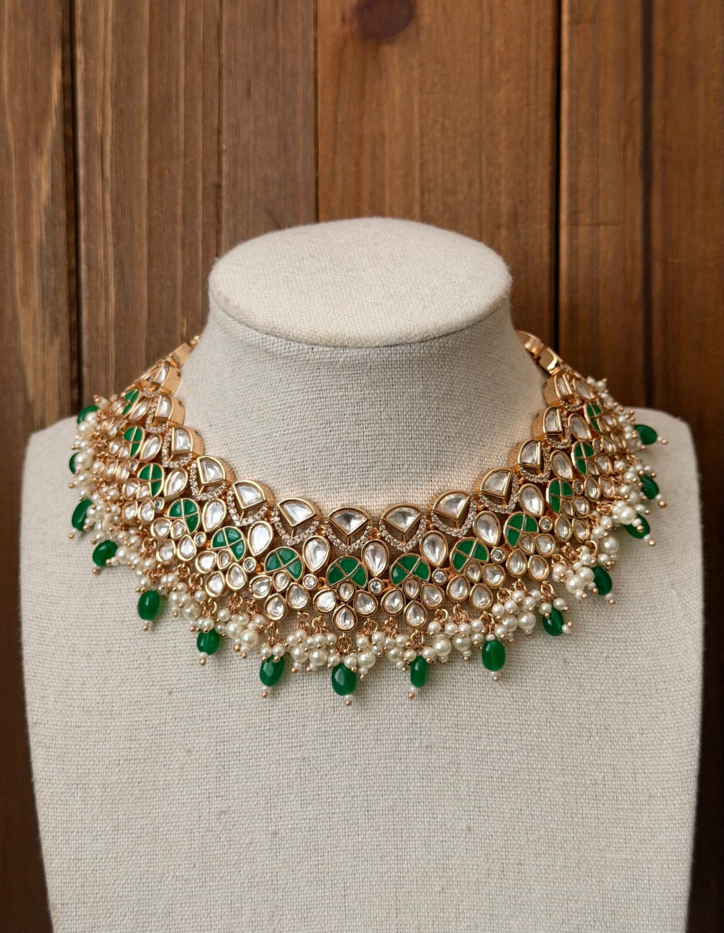 Uncut Polki Necklace Set