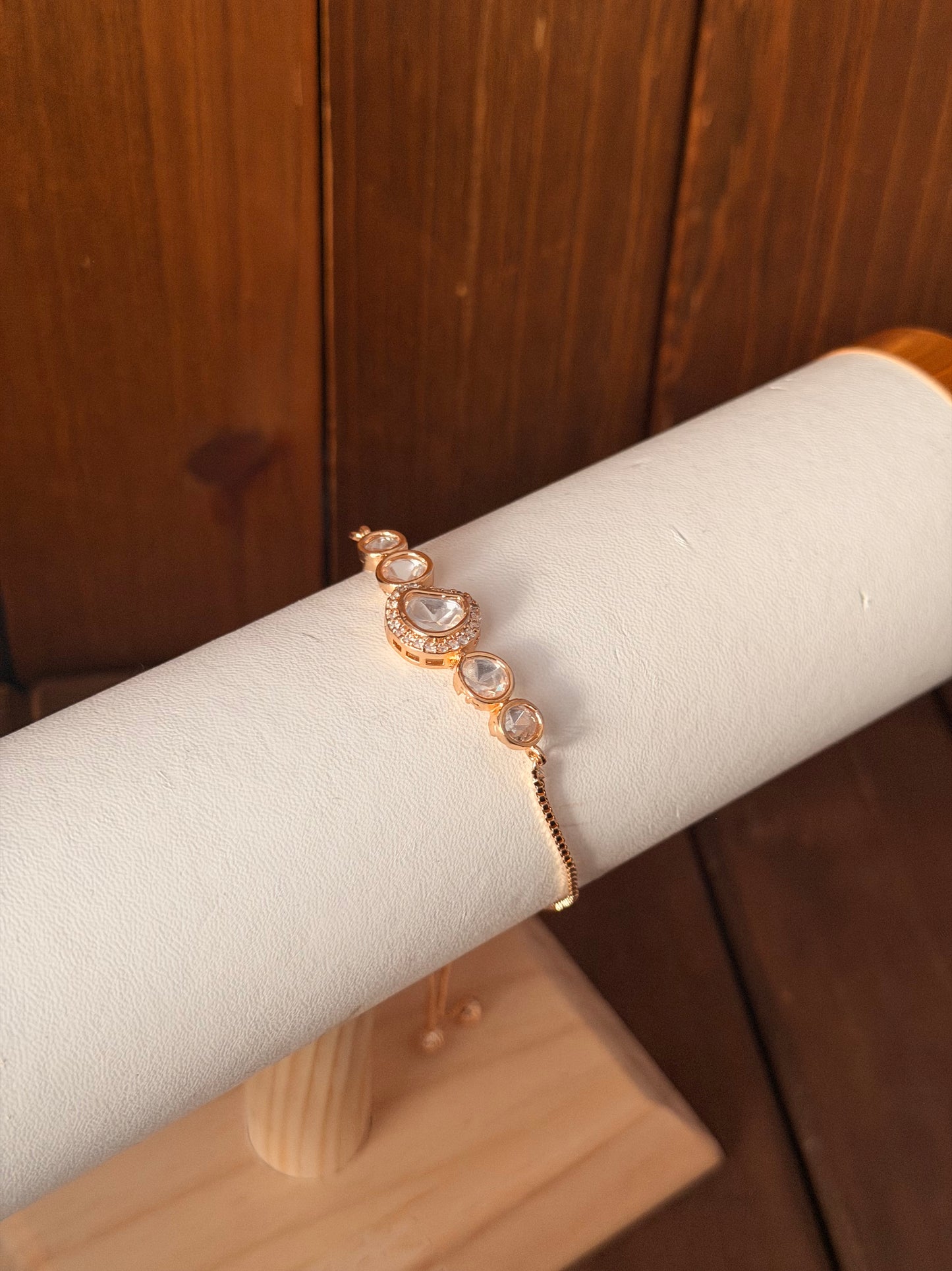 Uncut Polki Bracelet