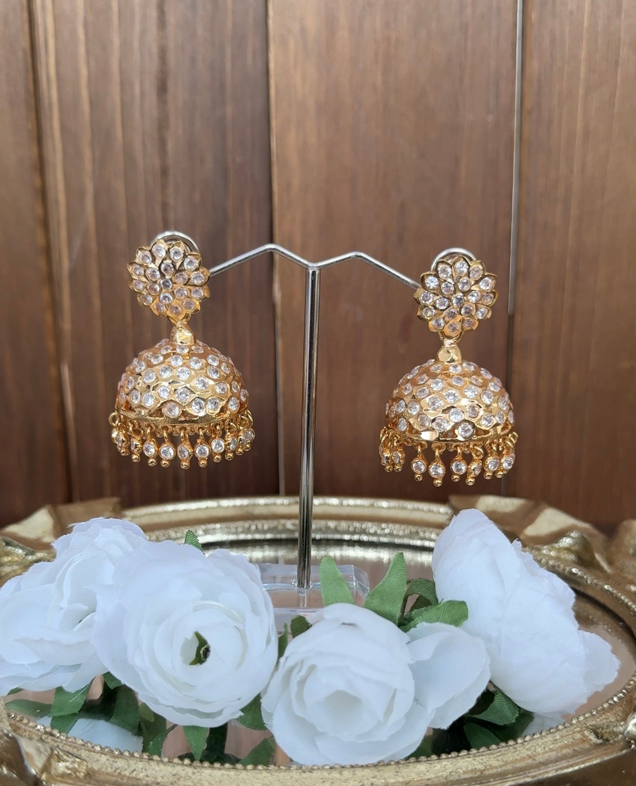 Oversized Impoun Jhumkas