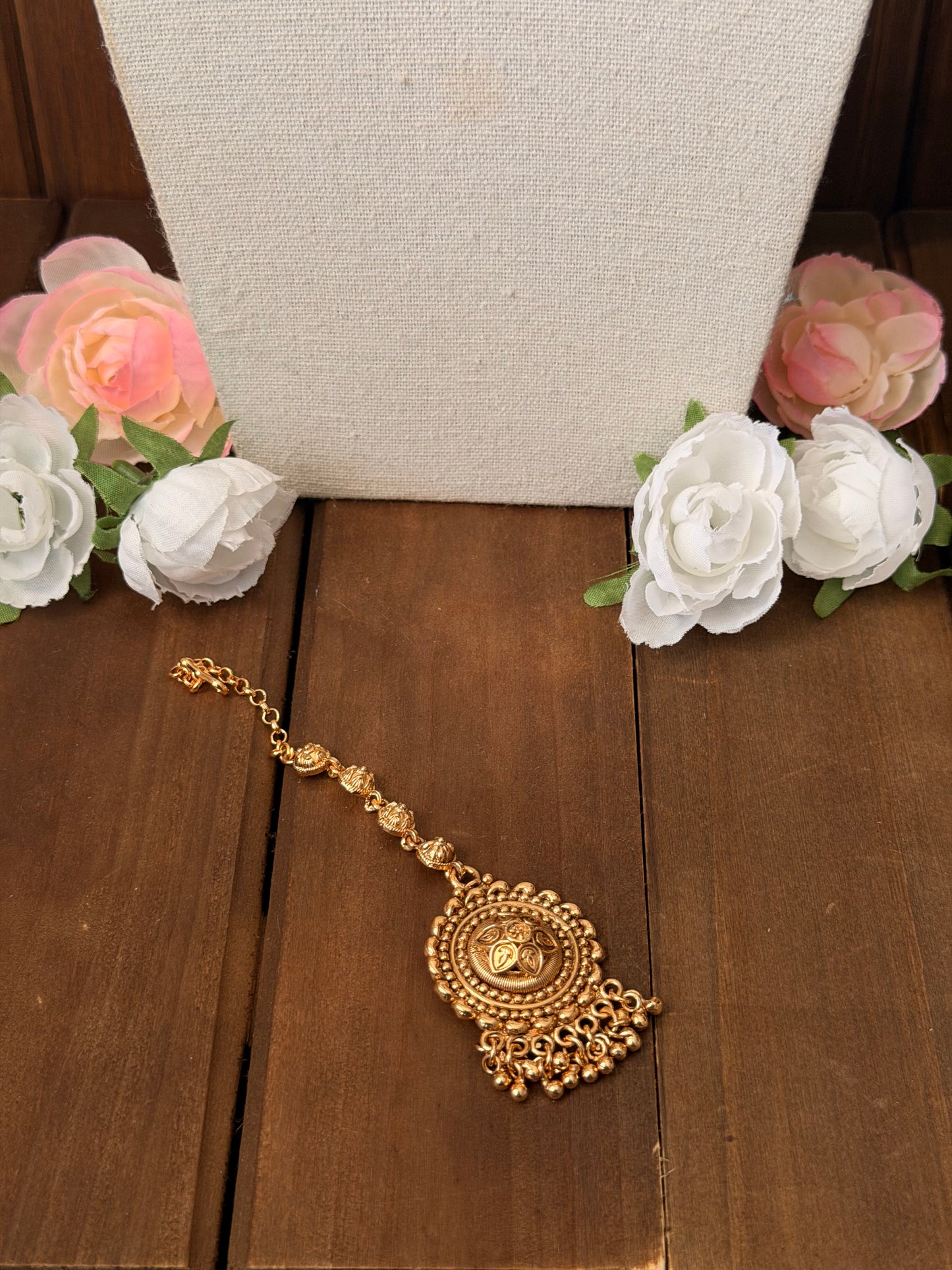 Gold plated choker set