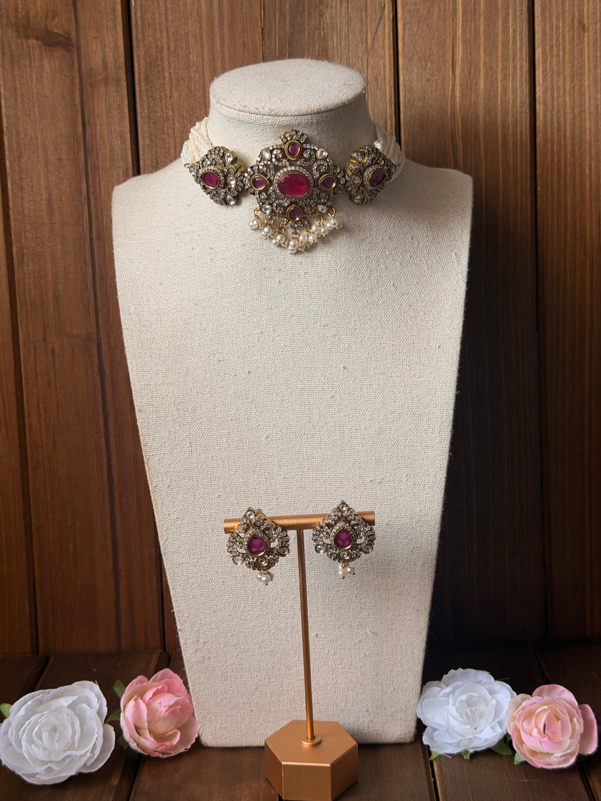 Uncut Polki Choker Set