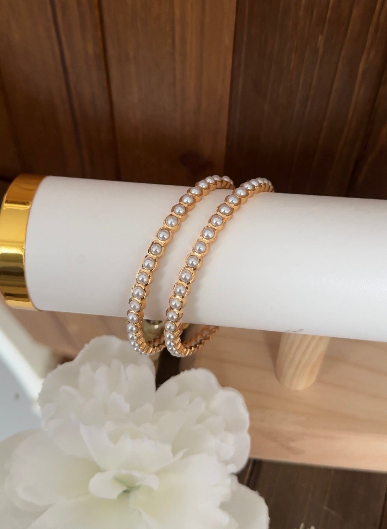 Impoun Pearl Bangles