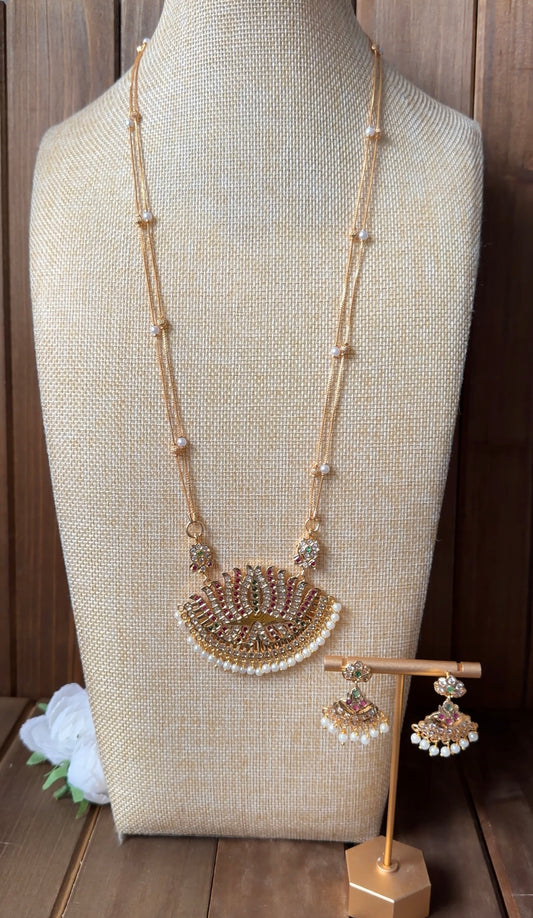 Impoun Long Pathakam Necklace