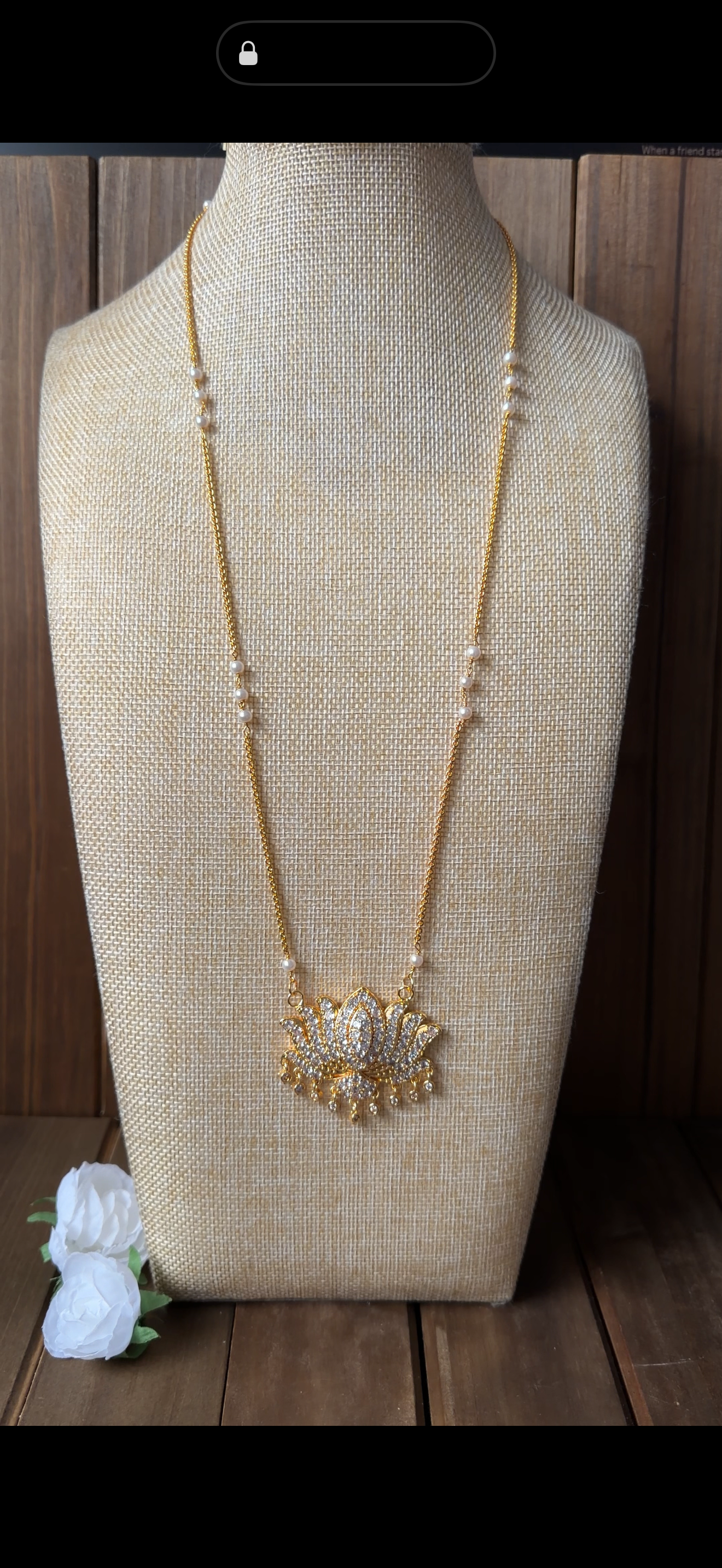 Impoun Long Pathakam Necklace