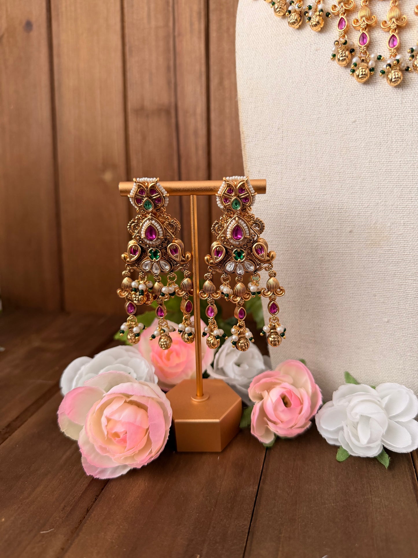 Statement necklace set